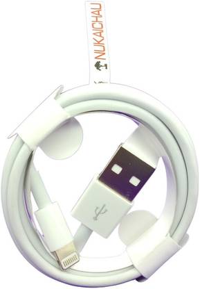 NUKAICHAU Lightning Cable 2 A 1.12 m Copper Braiding Lightning Fast USB