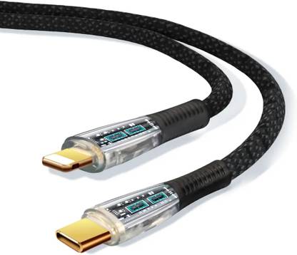 Sendrata Lightning Cable 6 A 1 m USB-C to Lightning Cable for X,XS,XR,11,11PRO,11PRO MAX,12,12PRO,12mini Fast Charging 1 m Lightning Cable