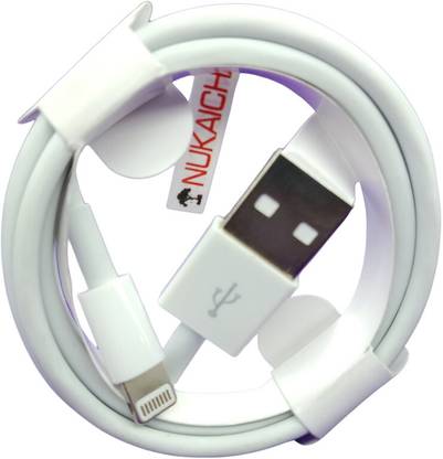 NUKAICHAU Lightning Cable 2 A 1.12 m Copper Braiding Lightning Fast USB