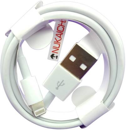 NUKAICHAU Lightning Cable 2 A 1.12 m Copper Braiding Lightning Fast USB