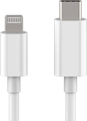 The Black Store Lightning Cable 1 m Original 20 Watt Charging Cable
