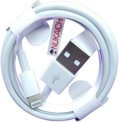NUKAICHAU Lightning Cable 5 A 1.06 m Copper Braiding Lightning Cable USB