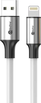 BEPRO Lightning Cable 6 A 1 m 80 W Type-A to Lightning Cable Apple Certified (Mfi) Sync & Charge Cable