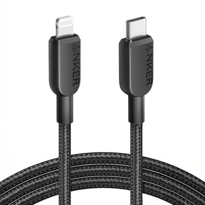 Anker Lightning Cable 1 m Mfi Certified 310 USB C to Lightning Braided Cable 3ft Fast Charging Cable
