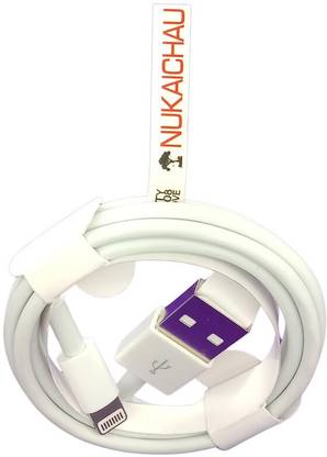 NUKAICHAU Lightning Cable 6.5 A 1 m Copper Braiding Lightning Cable for Apple Devices