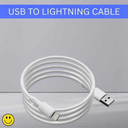 SACRO Lightning Cable 1 m USB A to Lightning Cable, Charger Cable Compatible for iphone 11/12/13/14proS185