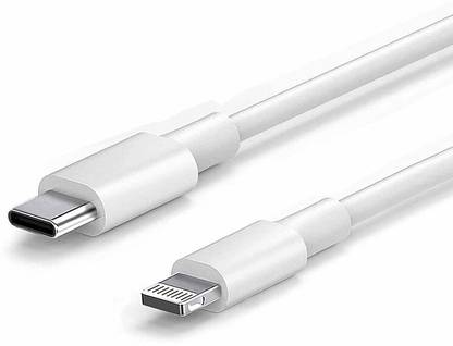 YCHROZE Lightning Cable 1 m USB C TO LIGHTNING CABLE 1M WHITE