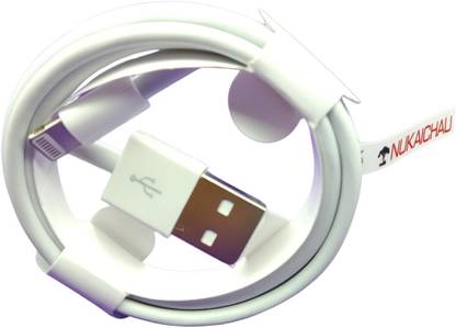 NUKAICHAU Lightning Cable 3 A 1.13 m Copper Braiding Lightning Fast USB Charging Cable