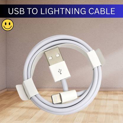 FRONY Lightning Cable 1 m USB A to Lightning Cable Fast Charger Compatible for iphone 11/12/13/14 proA337