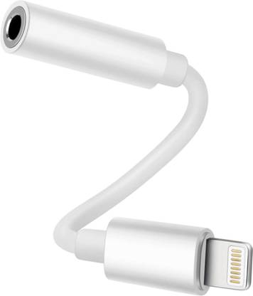 Lipzie Lightning Cable 7 m 3.5mm Audio Adapter – Plug & Play Stereo Jack with 24-Bit Lossless Sound