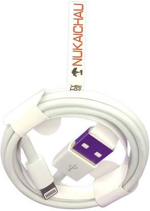 NUKAICHAU Lightning Cable 2 A 1.12 m Copper Braiding Lightning Fast USB