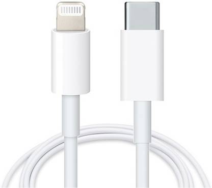 Pochanki Lightning Cable 1 m Lightning Cable 1 m USB Type C Cable 2 A 1 m 20W Fast Charging (Apple MFi Certified) Lightning to USB TYPE C (Compatible with iPhone