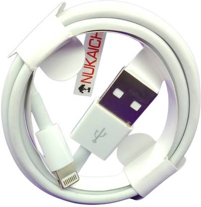 NUKAICHAU Lightning Cable 2 A 0.93 m Copper Braiding Lightning Cable for iPods, iPhones, Airpods & iPads