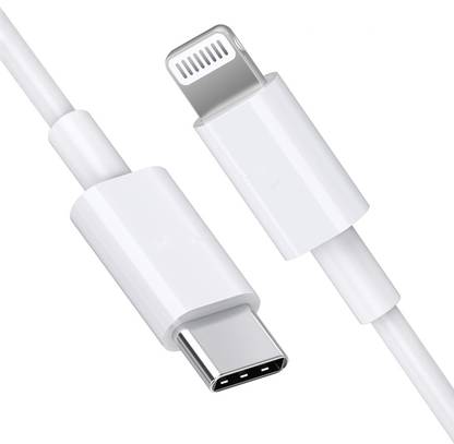 SANNO WORLD Lightning Cable 1 m Type C to iPhone Lightning Charging & Data Sync Cable