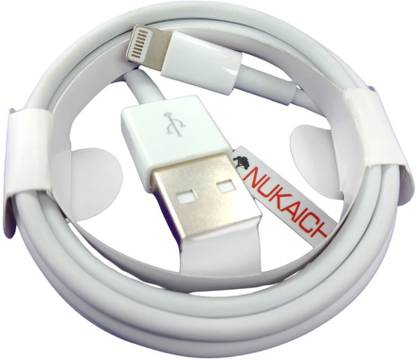 NUKAICHAU Lightning Cable 2 A 1.12 m Copper Braiding Lightning Fast USB