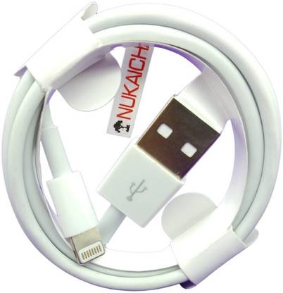 NUKAICHAU Lightning Cable 2 A 0.85 m Copper Braiding iPhone charging wire