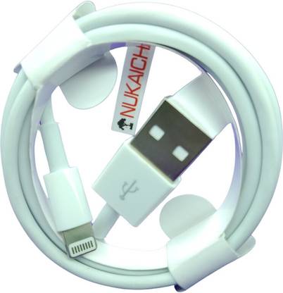 NUKAICHAU Lightning Cable 5 A 1.06 m Copper Braiding Lightning Cable USB