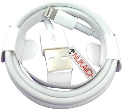 NUKAICHAU Lightning Cable 5 A 1.06 m Copper Braiding Lightning Cable USB