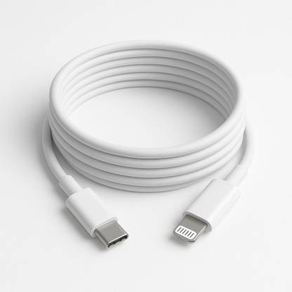 RVAT Lightning Cable 3 A 1 m Charging Cable, 20W Lightning to USB Cable Cord