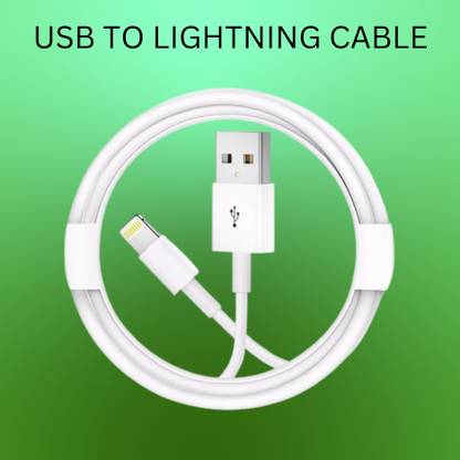 SACRO Lightning Cable 1 m USB A to Lightning Cable Fast Charger Compatible for iphone 11/12/13/14 proD399