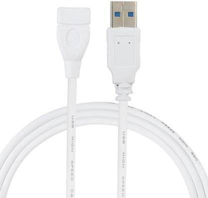 TECHYSPOT Lightning Cable 2 A 3.25 m USB Extension Male Female Cable