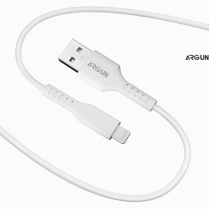 ARGUN Lightning Cable 3.4 A 1 m Fast Charging USB to Lightning Cable with Premium Performance