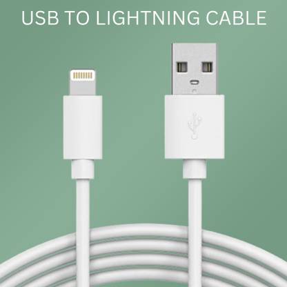 SACRO Lightning Cable 1 m USB A to Lightning Cable Fast Charger Compatible for iphone 11/12/13/14 proF200