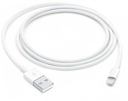 The Black Store Lightning Cable 1 m Fast Charging & Data Sync Compatible for iPhone Series iPad Air/Mini, Pro