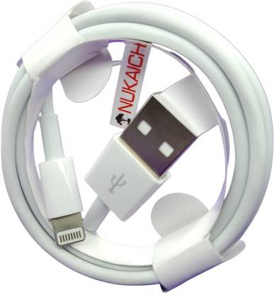 NUKAICHAU Lightning Cable 3 A 1.13 m Copper Braiding Lightning Fast USB Charging Cable