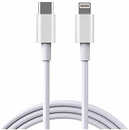YCHROZE Lightning Cable 1 m USB C TO LIGHTNING CABLE 1M WHITE