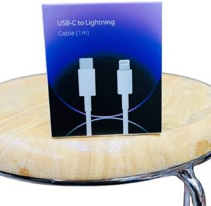 Sendrata Lightning Cable 5 A 1 m USB C To Lightning Sync & Charge Cable For Iphone, Ipad And Ipod. Fast Charging Lightning Cable