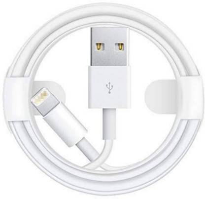 Heatmor Lightning Cable 1 A 1 m Fast Charging USB to Lightning (Only Cable)
