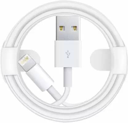 DVJ Lightning Cable 2 A 1 m SUPER FAST Charging & Data Sync USB Cable Compatible for