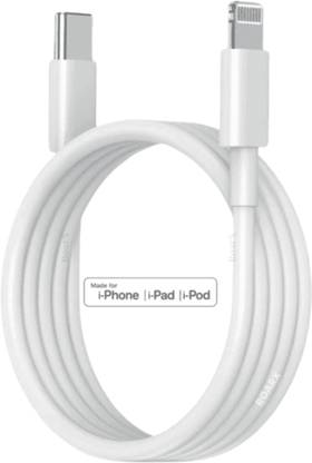 RoarX Lightning Cable 6 A 1 m USB Type C to Lightning Fast Mobile Charging Cable Compatible for iPhone