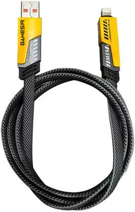 GameSir Lightning Cable 1 m Metal Braided 4-in-1 Lightning Cable – 1m USB C, Lightning, USB A, 66W Fast Charging, Dual Device Support
