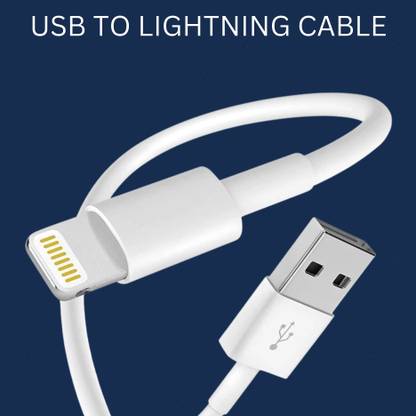 FRONY Lightning Cable 1 m USB A to Lightning Cable Fast Charger Compatible for iphone 11/12/13/14 proB122