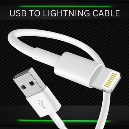 FRONY Lightning Cable 1 m USB A to Lightning Cable Fast Charger Compatible for iphone 11/12/13/14 proB350