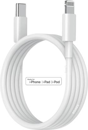 RoarX Lightning Cable 1 m Original 20W FAST CHARGING TYPE- C TO LIGHTNING CABLE