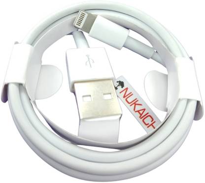 NUKAICHAU Lightning Cable 3.6 A 0.96 m Copper Braiding USB Lightning Fast Cable