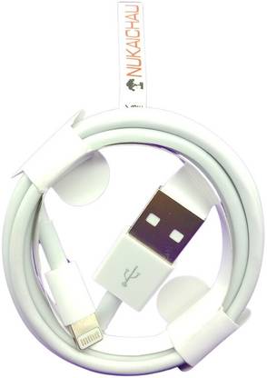 NUKAICHAU Lightning Cable 5 A 0.88 m Copper Braiding iPhone data cable usb
