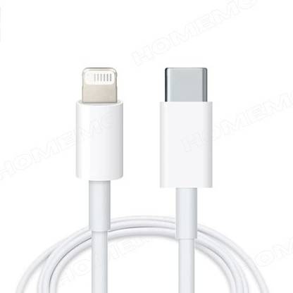 HOMEMO Lightning Cable 6 A 1 m USB Type C to Lightning Fast Mobile Charging Cable Compatible