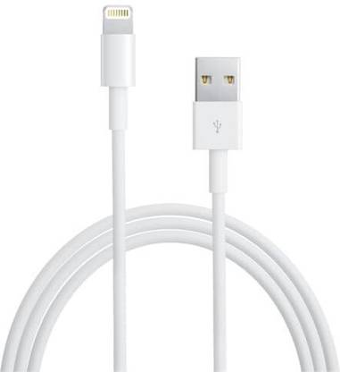QIBOX Lightning Cable 3 A 1.01 m Lightning Fast Charging Cable & Data Sync USB Cable Compatible for i_Phone
