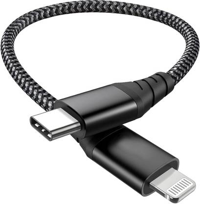 FKU Lightning Cable 0.3 m MFI Certified USB C to Lightning Cable Short Fast Charging PD 20W for iPhone 14 14 Pro 14 Plus 14 Pro Max 13 12 11 X and 8 Series