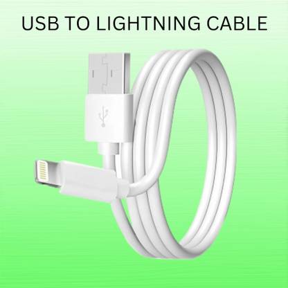 YAROH Lightning Cable 1 m USB A to Lightning Cable Fast Charger Compatible for iphone 11/12/13/14 proH223