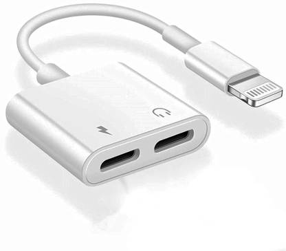 netpaa Lightning Cable 1 m Lightning to 2 Lightning Connector 2 in 1 Adapter LX5