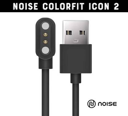 HexaGear Magnetic Charging Cable 0.6 m Noise Colorfit Icon 2 1.8'' Display with Bluetooth Calling, AI Voice Assistant Smartwatch