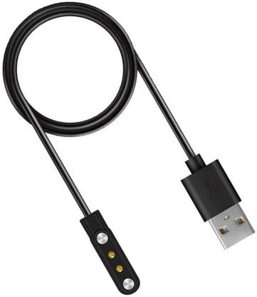 EYNK Magnetic Charging Cable 0.5 m 2 Pin USB Cable for Icon Plus/ Colorfit Icon Plus/ Icon Buzz/Colorfit Icon 2