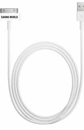 SANNO WORLD Magnetic Charging Cable 2.4 A 1.2 m USB Data Sync Charger Cable for 4/4s 3G