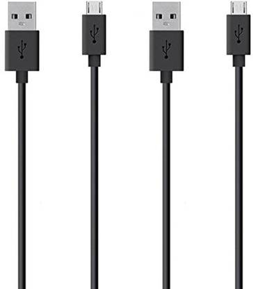 LA'FORTE Micro USB Cable 2.1 A 1 m Silicon, PVC Superior Long Lasting Black