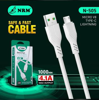 NRM Micro USB Cable 4.5 A 1 m 505